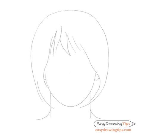 How to Draw Hair Step by Step Tutorial - EasyDrawingTips