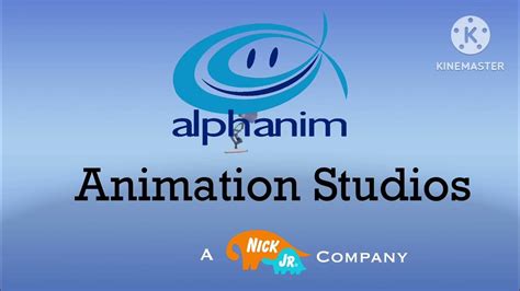 Alphanim Animation Studios Logo With Nick Jr Byline - YouTube