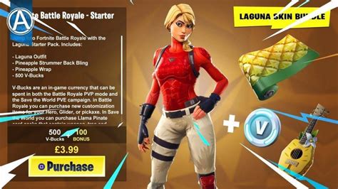 Fortnite THE LAGUNA PACK (XBOX ONE) precio más barato: