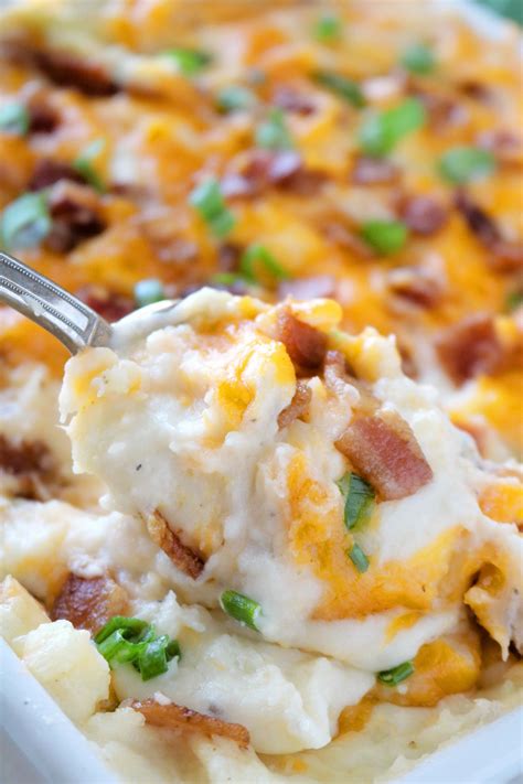 Loaded Mashed Potato Casserole | Recipe - The Anthony Kitchen