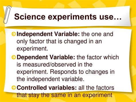 What Are All The Variables In Science