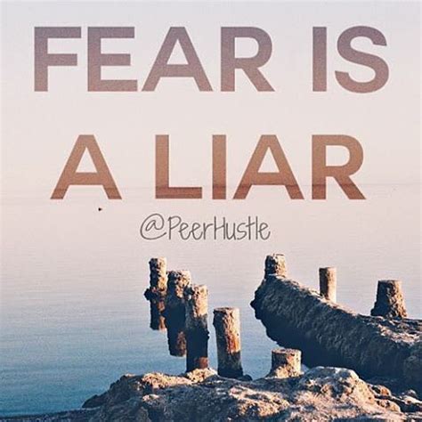 Fear Is A Liar | Fear, Liar, Inspirational thoughts