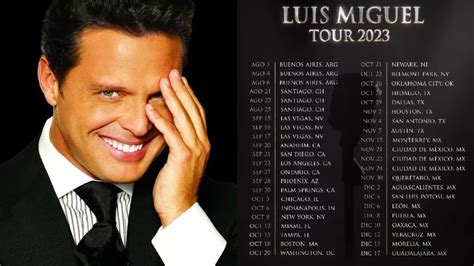 ¡Ya hay fecha para la preventa de boletos del concierto de Luis Miguel en Puebla este 2023 ...