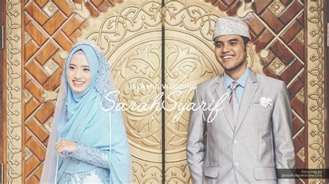 Islamic Wedding Sarah & Syarif (Cinematic Video) - YouTube