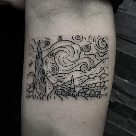 Starry Night Tattoo