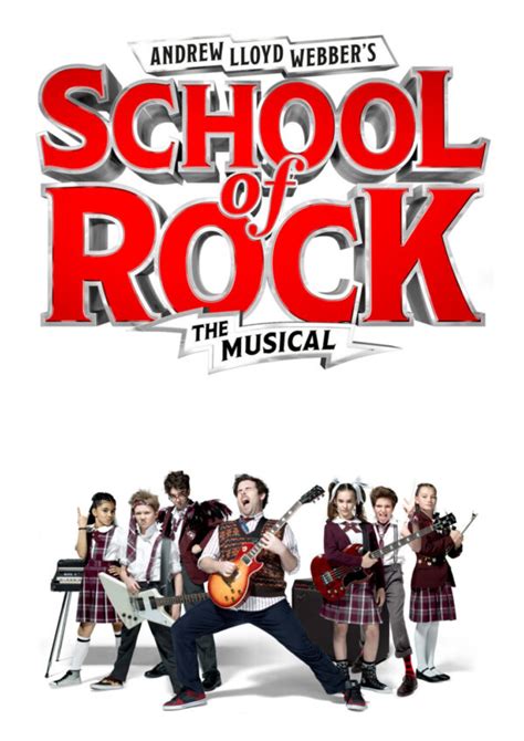 School of Rock Musical Theatre Poster