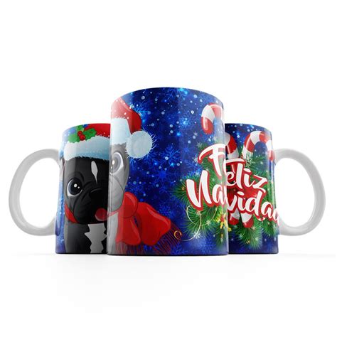 12 Plantillas para tazas de Navidad | ArteYaSer