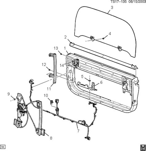 2002 Gmc envoy parts diagram