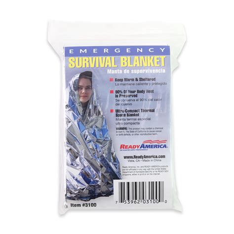 250 Units of Emergency Survival Blankets - Ready America | The Disaster ...