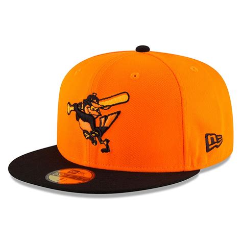 Youth Baltimore Orioles New Era Orange/Black 2018 Players' Weekend On-Field 59FIFTY Fitted Hat