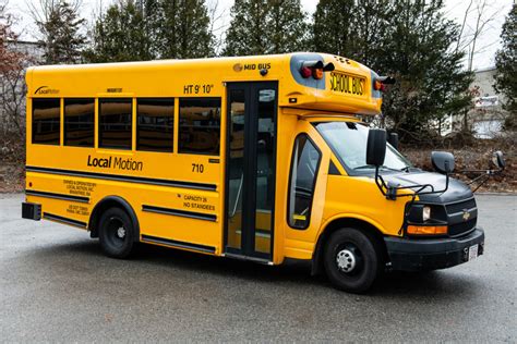 Small School Bus (14-Passenger), the Lowest Cost Bus Transportation Option