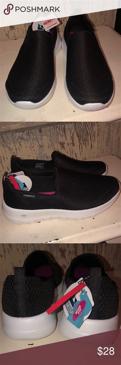 Skechers Goga Max Wide Fit | Skechers, Skechers shoes, Slip on sneaker