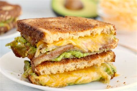 Air Fryer Grilled Cheese with Bacon and Avocado - Kitchen Divas