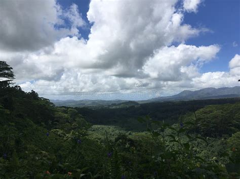 Kuilau Ridge Trail with Views of Mount Wai`ale`ale on Kauai Island ...