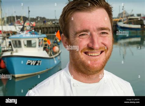 Chef Jack Stein, son of Rick Stein and who now runs the Seafood Stock Photo, Royalty Free Image ...