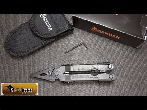 Gerber MP600 Travel Friendly Multi Tool Bladeless - YouTube