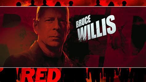 Red with Bruce Willis | Bruce willis, Film books, Movies