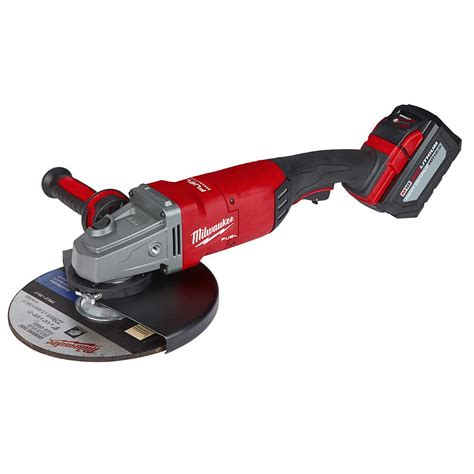 Milwaukee introduces M18 FUEL 7-/9-in. 18-V large-angle grinder