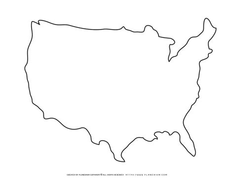 Map Of Usa Drawing - Amargo Marquita