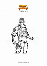 Coloring Page Fortnite End Zone Expert  Supercoloredcom sketch template