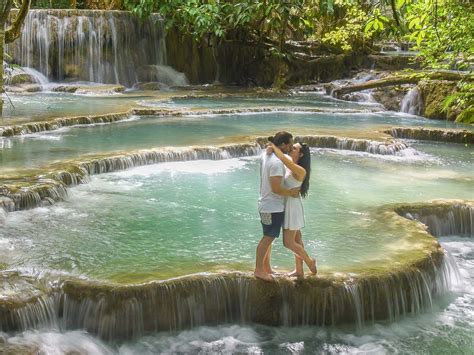 Kuang Si Falls - why you MUST visit + killer photo tips - Couple Travel The World