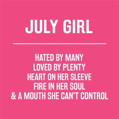 Birthday Month July Quotes - ShortQuotes.cc