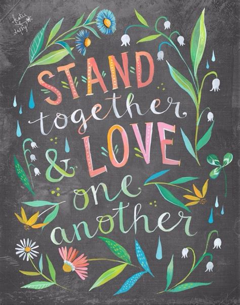 Love one another. | Inspirererende citaten, Brief, Belettering