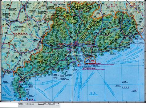 Map of Guangdong Province - Maps of Guangdong