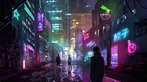 Neon City Cyberpunk Wallpapers Mới Cập Nhật