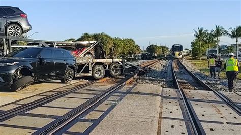 Brightline crash in Palm Beach County on Thursday - YouTube