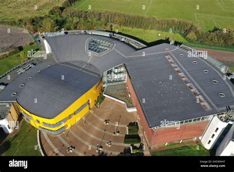 Aerial view of Royal Harbour academy, Ramsgate UK Stock Photo - Alamy