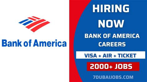 Bank Of America Careers || Bank Of America Hiring || Urgent Hiring ...