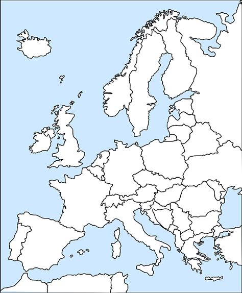 Länder in Europa Diagram | Quizlet