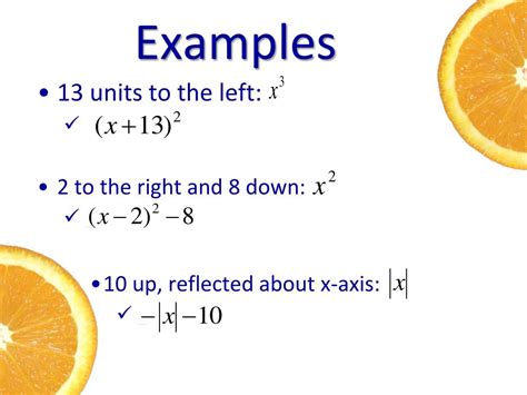 PPT - Function Transformations PowerPoint Presentation, free download - ID:515818