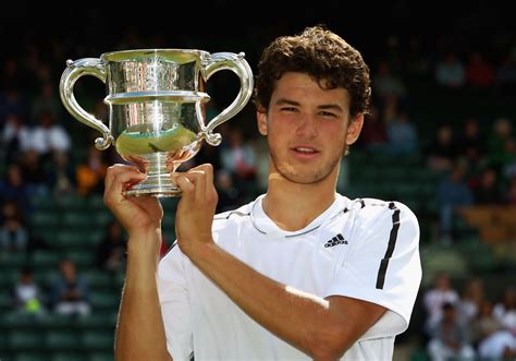 Grigor Dimitrov in The Championships - Wimbledon 2008 - Zimbio