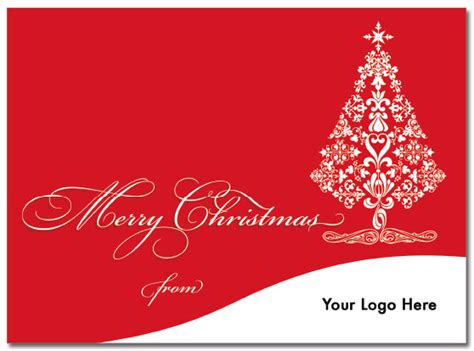 Tree Logo | Custom Imprinted Christmas Cards