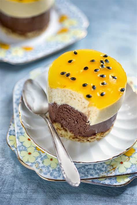 Chocolate and Passionfruit Entremet supergolden bakes