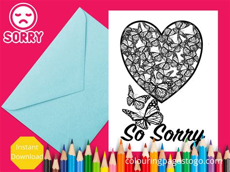 Sympathy Coloring Pages