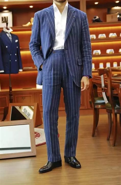 2017 Top Quality Full Canvas Suit For Men Bespoke Handmade Suit With ...