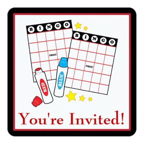 Bingo Party Invitation | Zazzle