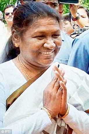 Draupadi Murmu becomes first woman governor of Jharkhand | Daily Mail Online