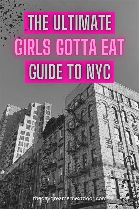 The Ultimate "Girls Gotta Eat" Guide to NYC | The Daydreamer Next Door