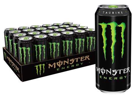 Buy Monster Energy Drink, Green, Original, 16 Fl Oz (Pack of 24) Online ...