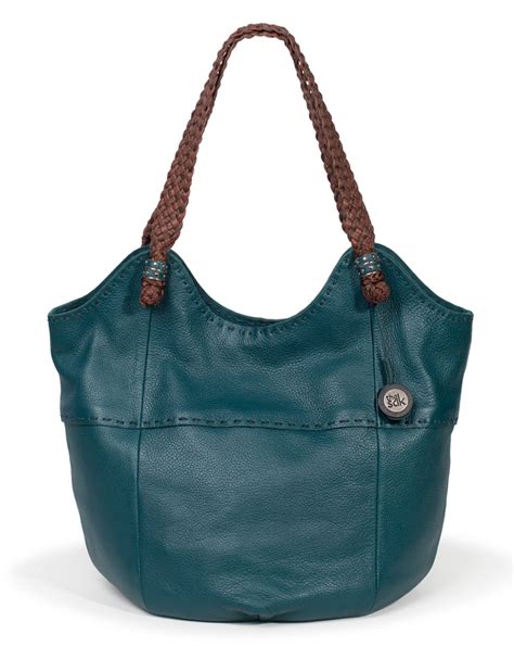 The sak The Sak Indio Leather Tote Bag in Green | Lyst