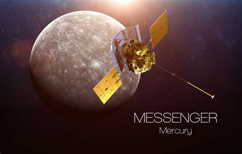 Wallpaper satellite, mercury, messenger images for desktop, section космос - download