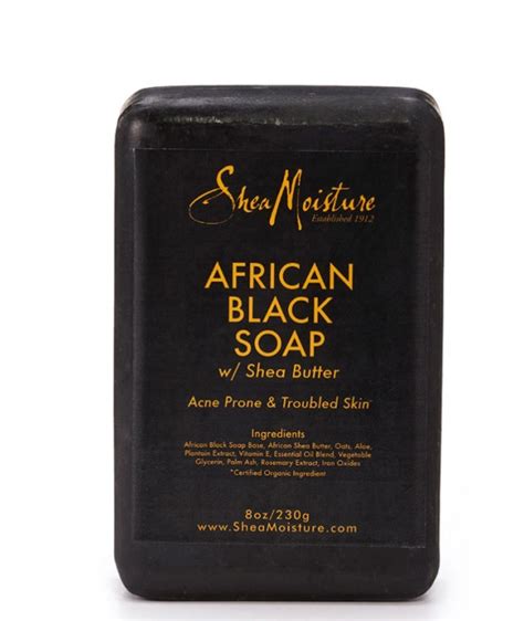 Shea Moisture AFRICAN BLACK SOAP 8oz