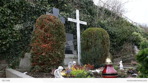 Anneliese Michel Grave Dolly Shot 10923 Stock video footage | 1821446