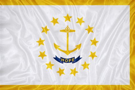 Rhode Island State Flag - WorldAtlas