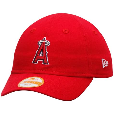 Los Angeles Angels of Anaheim New Era Infant My First 9FORTY Hat - Red - Fanatics.com