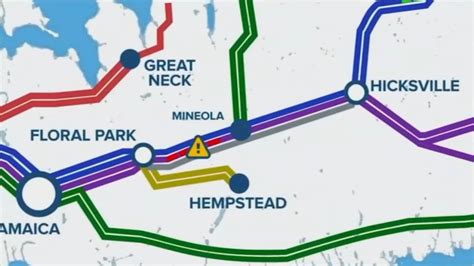 Public Transit: LIRR unveils 1st section of new express lane track connecting Merillion Avenue ...